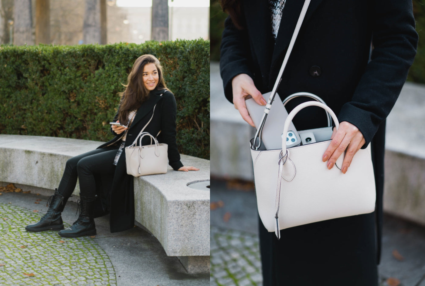 White is the New Black: Why Every Lady Needs a White Handbag-BONAVENTURA